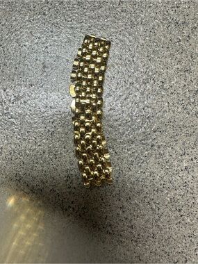 Classic Gold-Tone Link Bracelet for Women